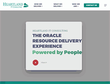 Tablet Screenshot of heartlanditc.com